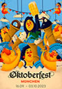 Oktoberfest 2023 - Gewinner Wiesn Plakat - 3. Platz