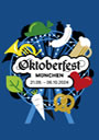 Oktoberfest 2024 - Gewinner Wiesn Plakat - 3. Platz (LHM/RAW - Reinhold Singer)